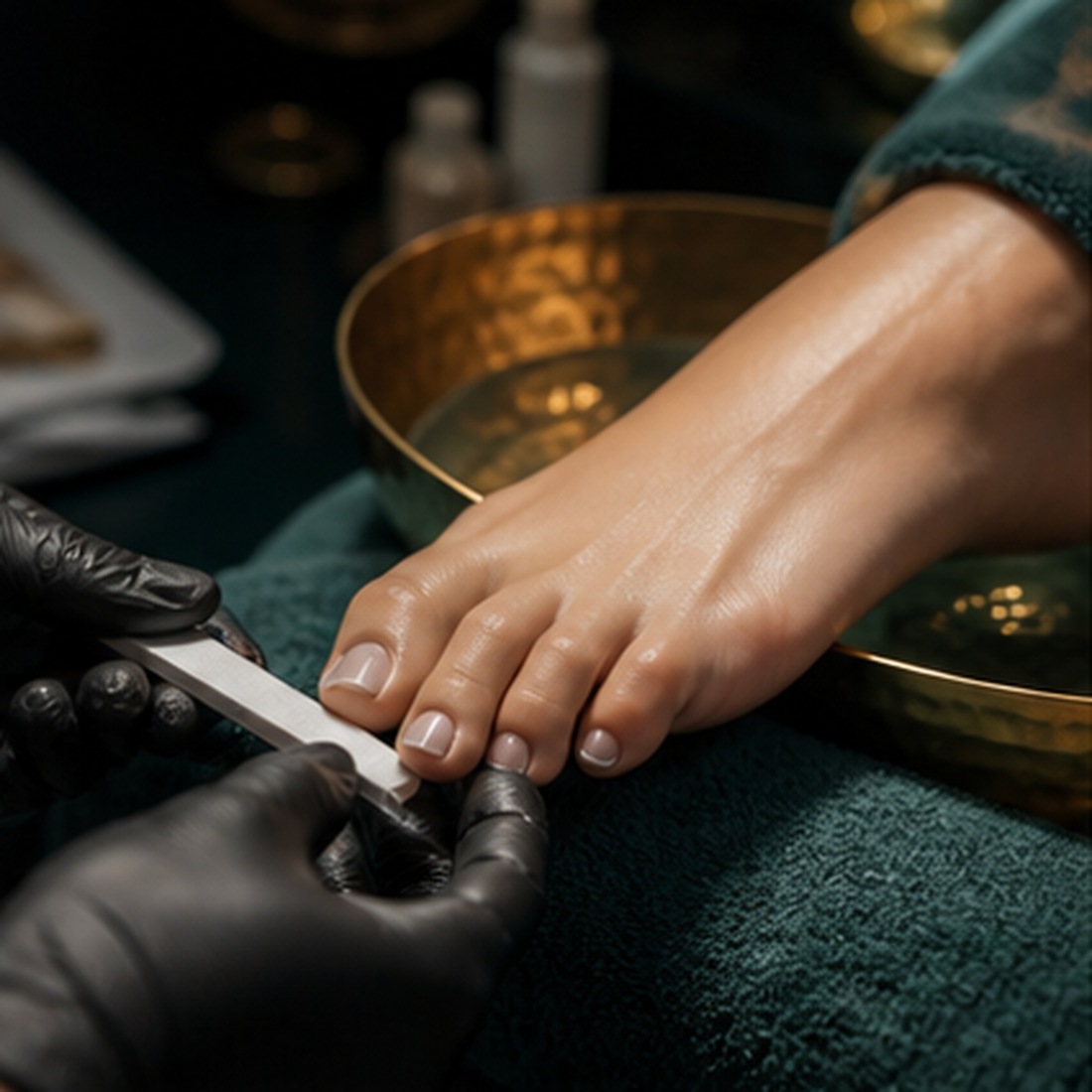 Luxury pedicure care inspiration